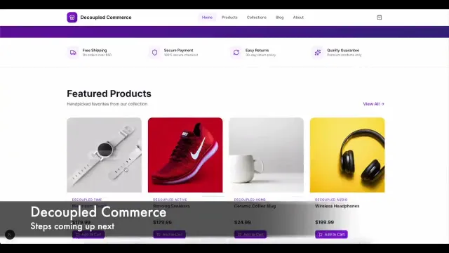 Decoupled Commerce preview