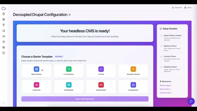 Decoupled Starter preview