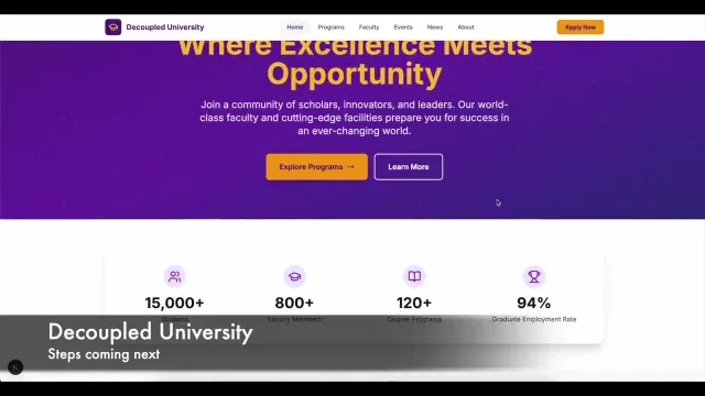 Decoupled University preview