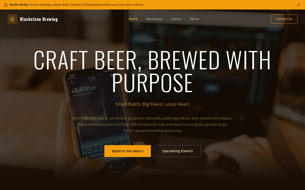 Decoupled Brewery screenshot